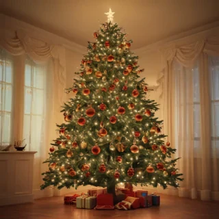 christmas background tree