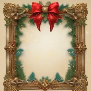 christmas frame clip art