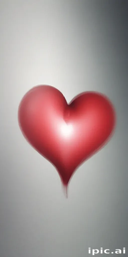 blurry heart