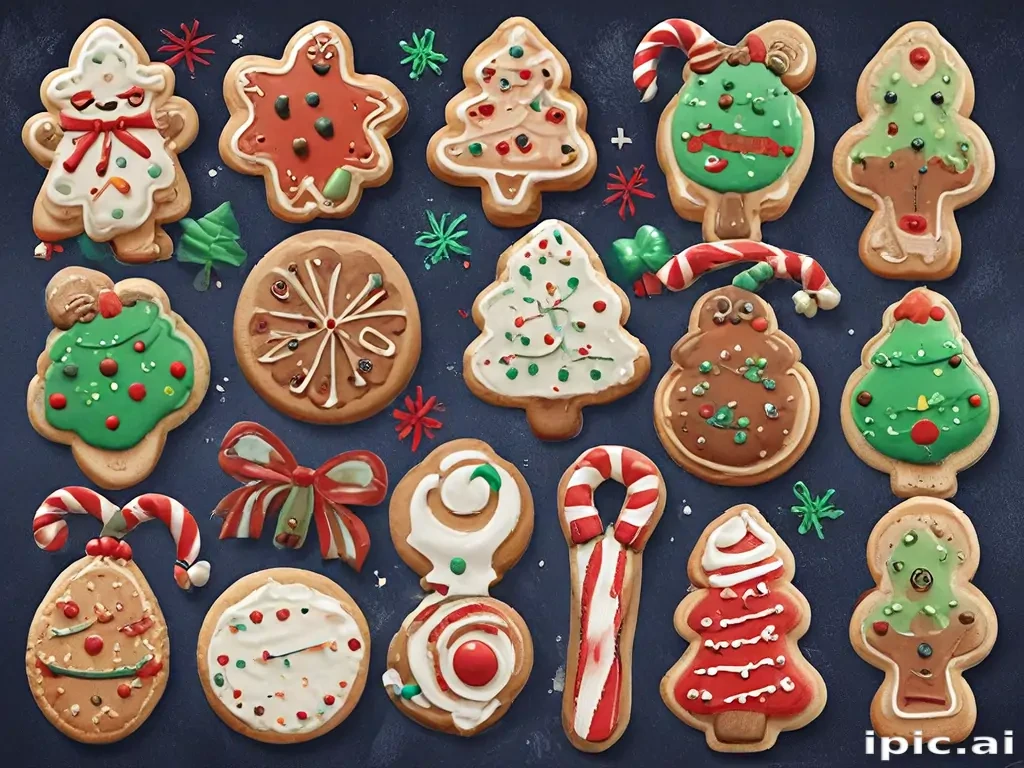 holiday cookie clipart