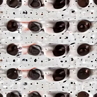 polka dots transparent