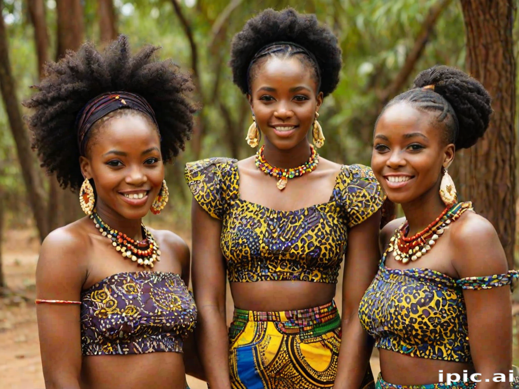 cute african women