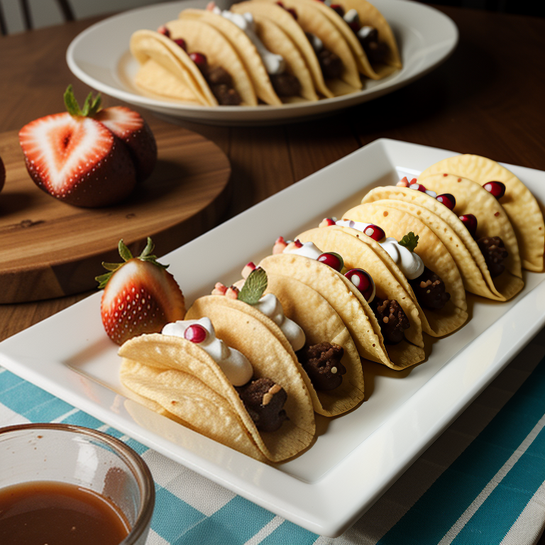 what dessert goes with tacos
