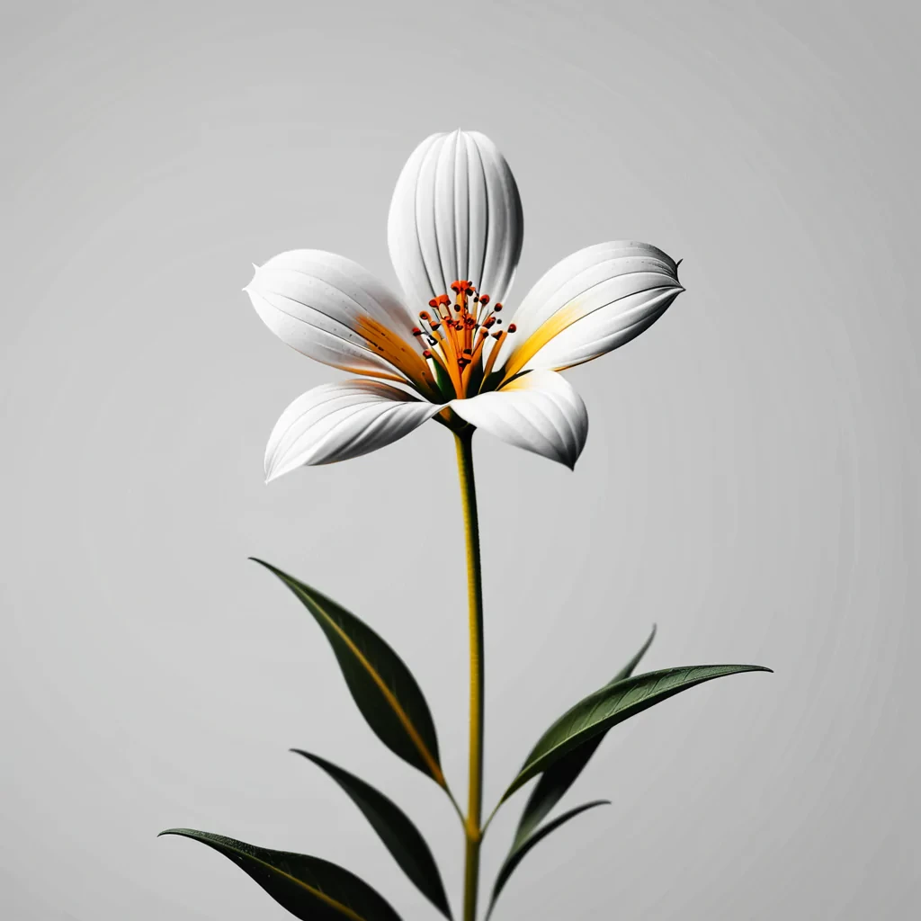 minimalist flower