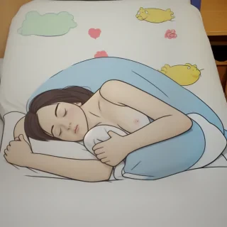 sleeping cartoon picture