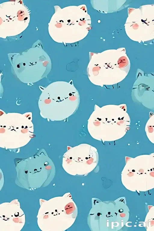 blue cute background