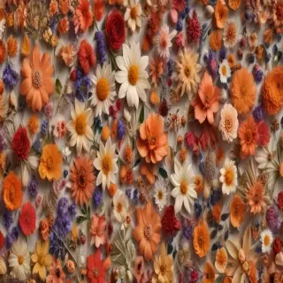 dried flowers png