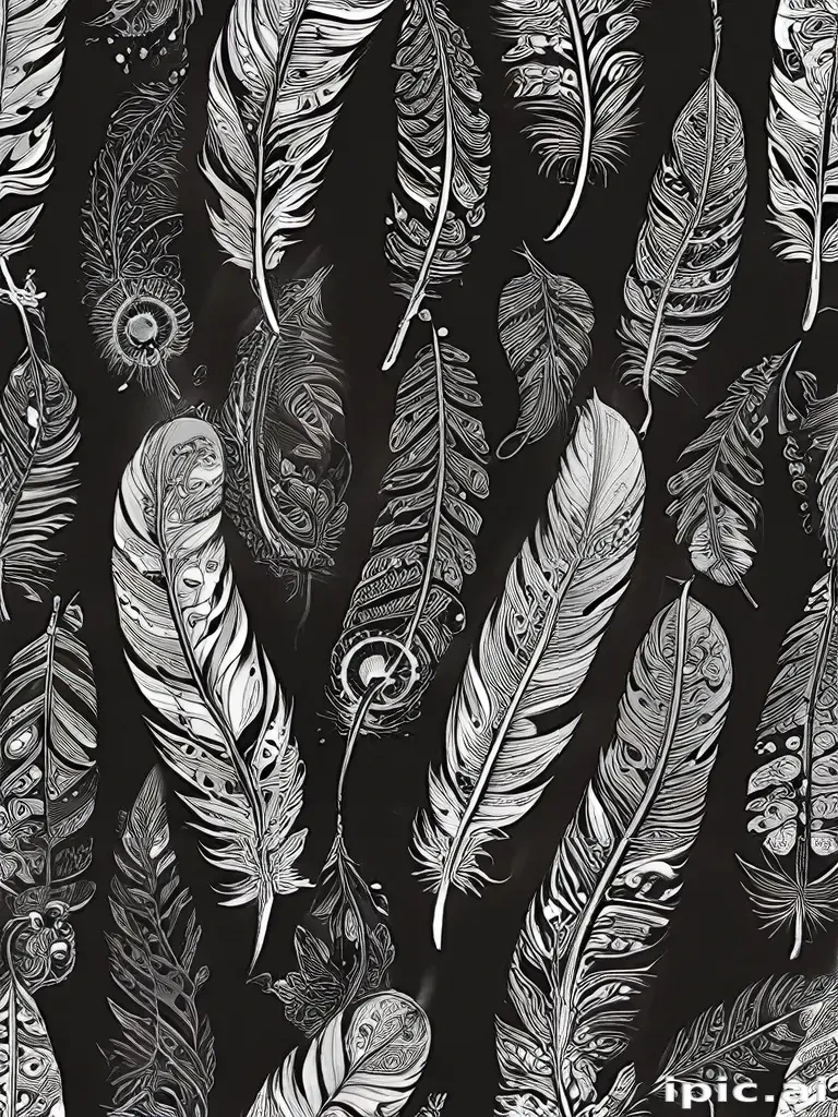 feather design