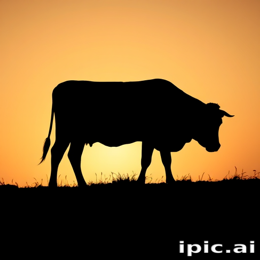 cow silhouette