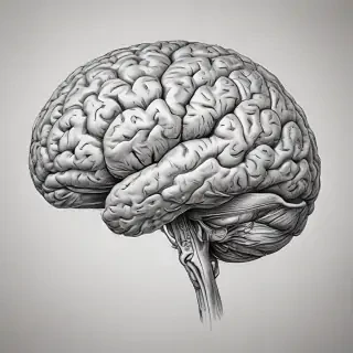 brain sketch