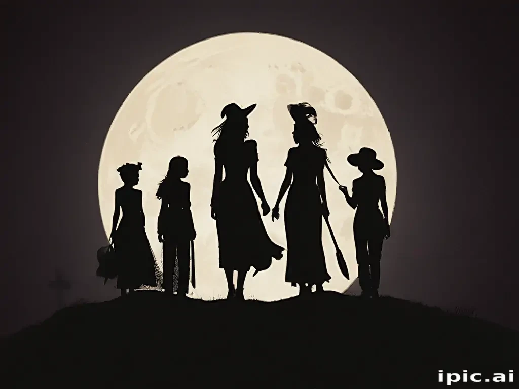 halloween silhouette
