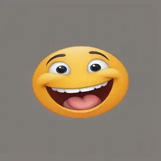 laugh emoji transparent background