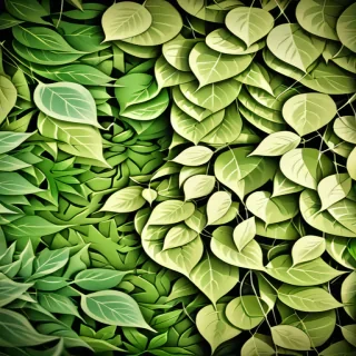 leafy background