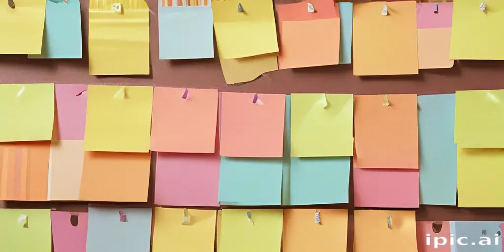 sticky note background