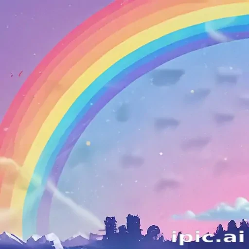 aesthetic rainbow backgrounds