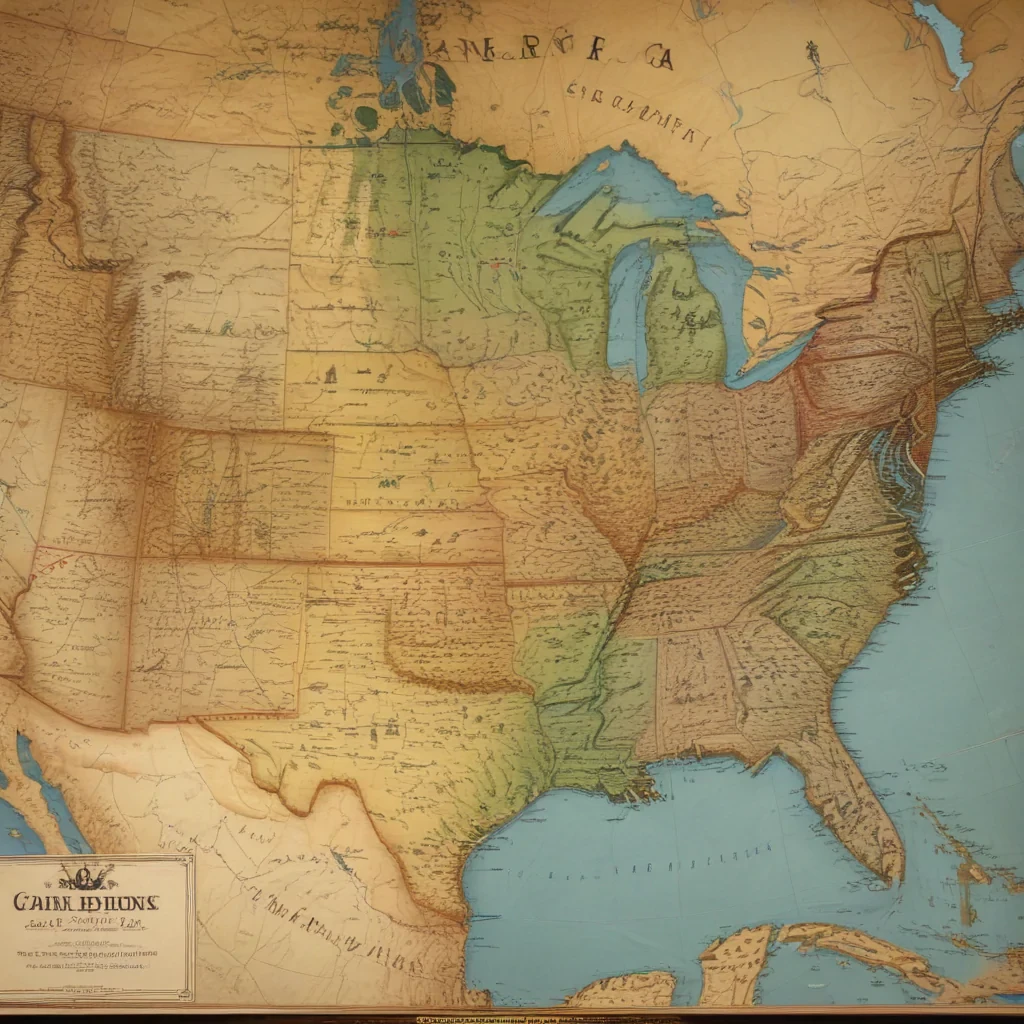 america map