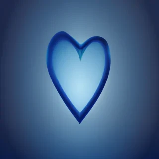 blue heart png