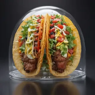 transparent taco
