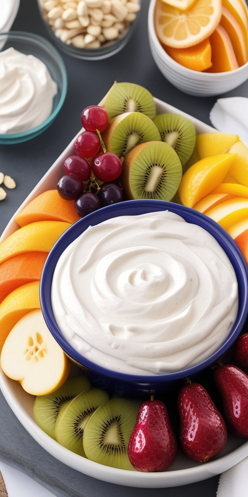 cream cheese fruit dip without marshmallow