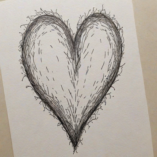 hand drawn heart