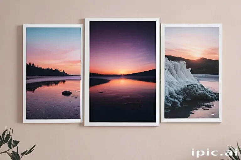 aesthetic pictures for wall to print
