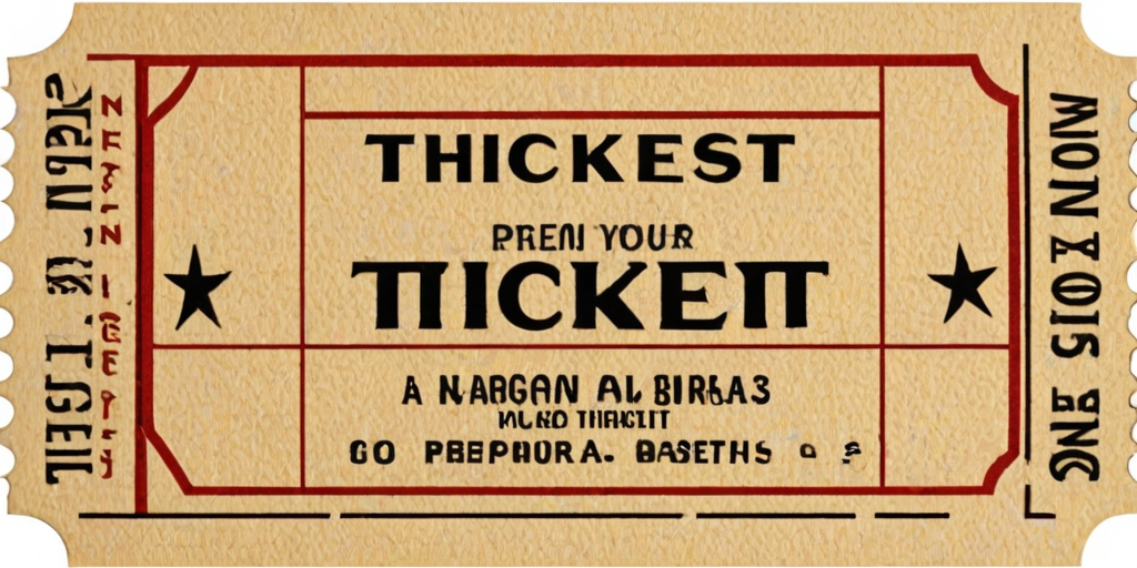 ticket clip art