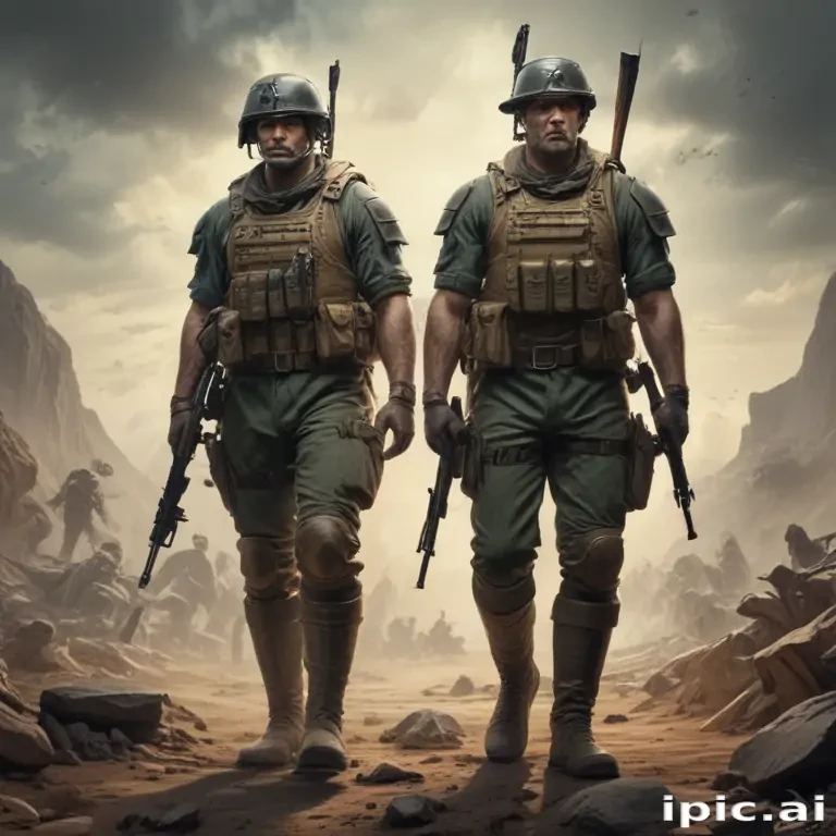soldiers drawing