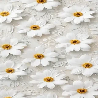 flower background white