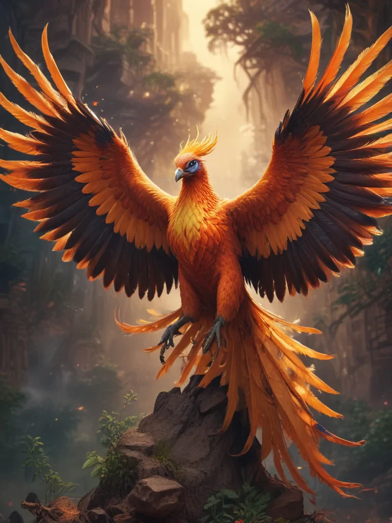 phoenix bird wallpaper