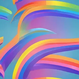 rainbow transparent background
