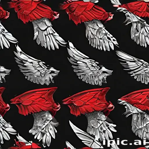 wings with background