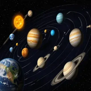 solar system png