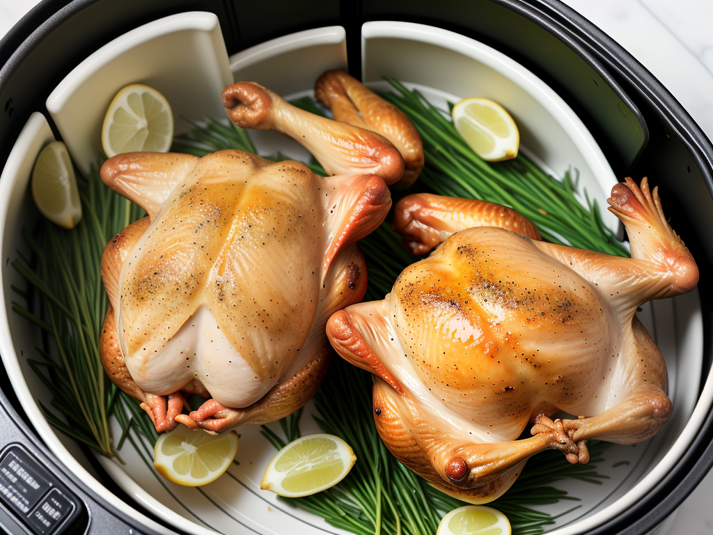 how long to cook cornish hen in air fryer