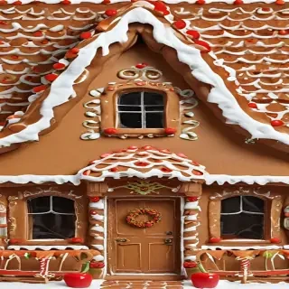 gingerbread house png