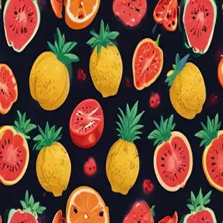 aesthetic fruit background