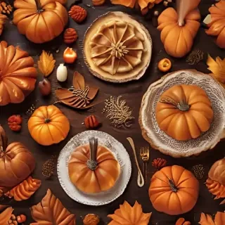 thanksgiving background aesthetic