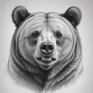 bear pictures to draw