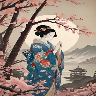 ukiyo e wallpaper