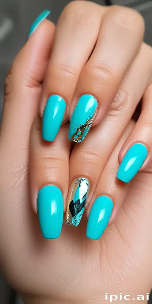 turquoise color