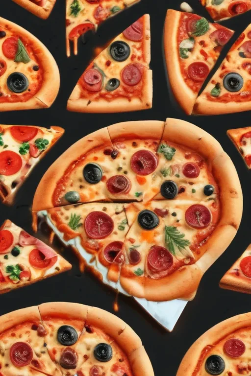 transparent pizza clipart