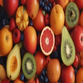 aesthetic fruit background