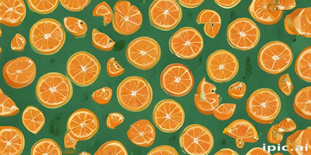 cute orange background
