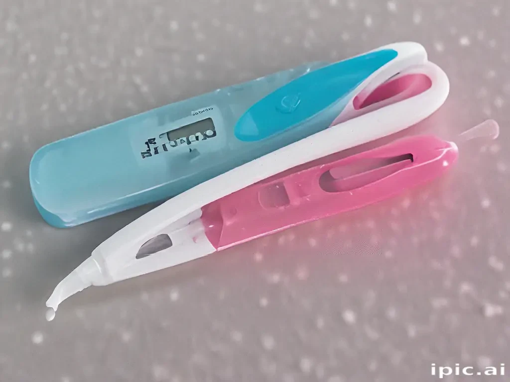 positive pregnancy test images
