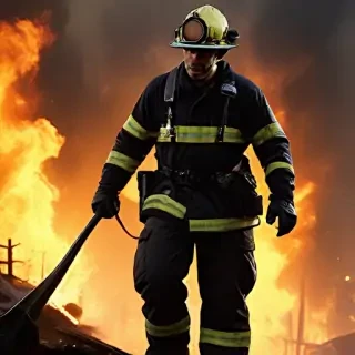 wallpaper fireman
