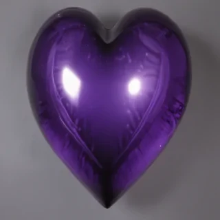 aesthetic purple heart