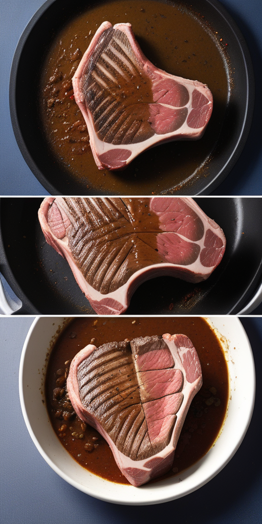 how to prepare t-bone steak in the oven