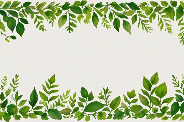 greenery border