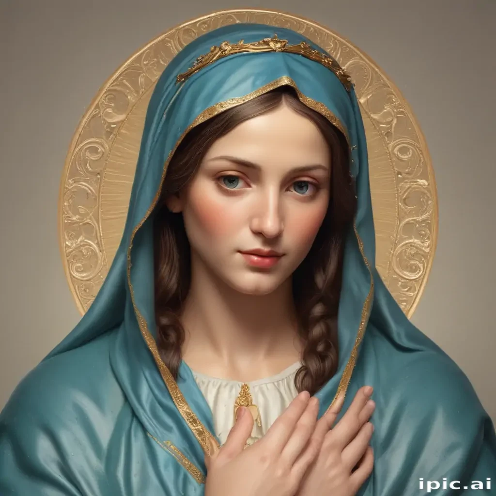 virgin mary clipart