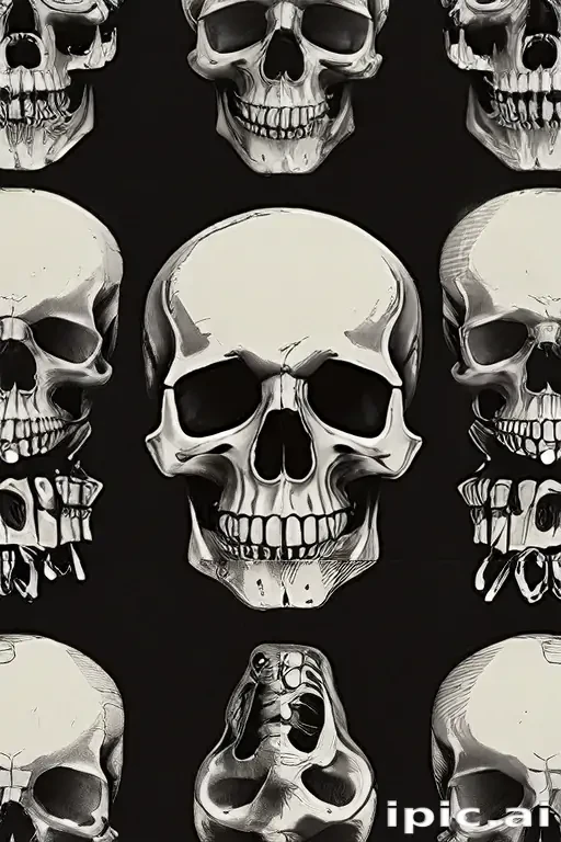 skull phone wallpaper