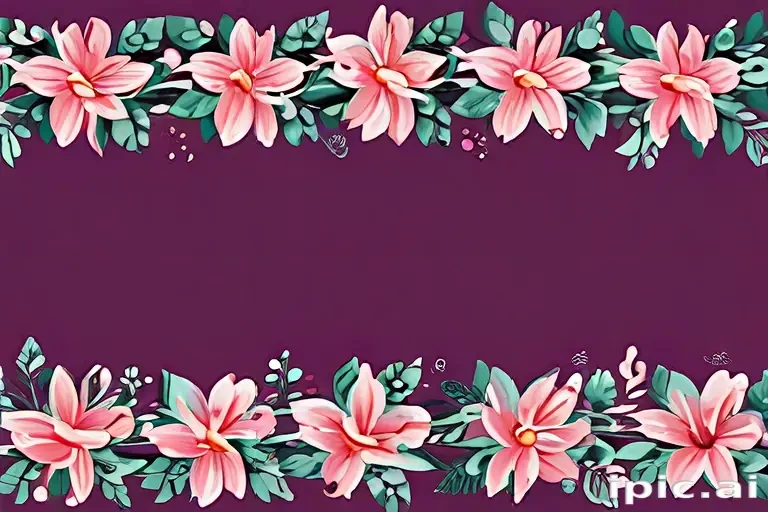 flower border clipart